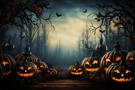 Beautiful Halloween Background Graphic by Art On Demand · Creative Fabrica