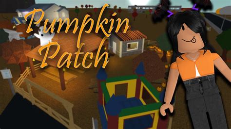 Bloxburg | Pumpkin Patch - YouTube