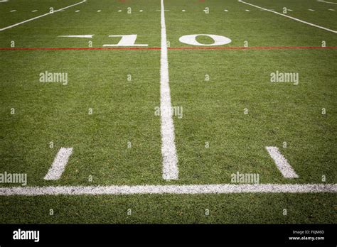 Football field markings Stock Photo - Alamy