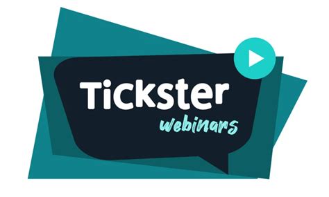 Tickster webinars | Tickster