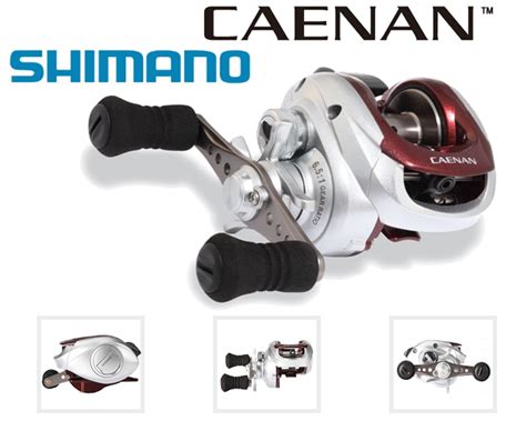 CARRETILHA PERFIL BAIXO SHIMANO CAENAN 100 – (MANIVELA DIREITA) | Sapesca