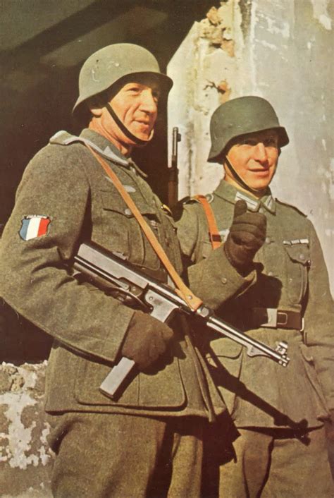 World War II in Color: French Foreign Volunteers of the Wehrmacht