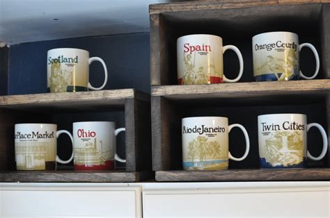 Designing Jewels: Starbucks City Mugs Collection Continues and Custom Shelves!