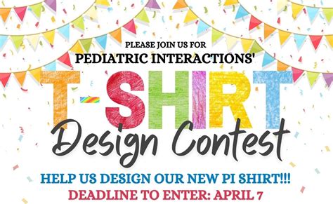 T-Shirt Design Contest | Pediatric Interactions