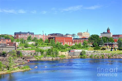 Lewiston, Maine Waterfront Photograph by Denis Tangney Jr - Pixels