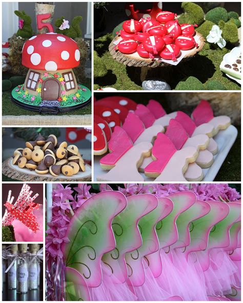 Bella Festa: Woodland Fairy Themed 5th Birthday Party