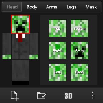 Advanced minecraft skin editor - halllasopa