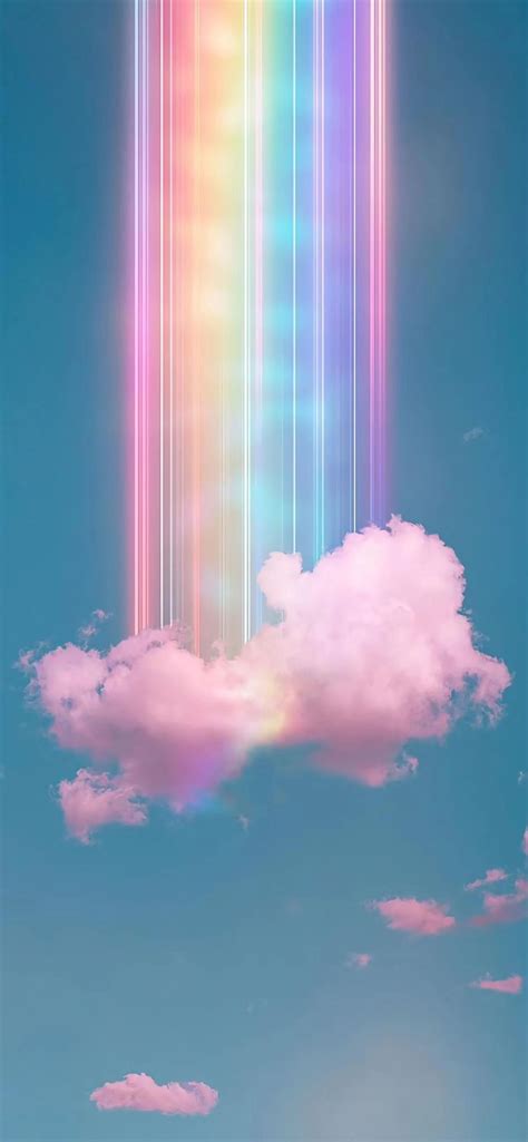 Cloud rainbow wallpaper | Fondo de pantalla rosado para iphone, Fondos de pantalla de iphone ...