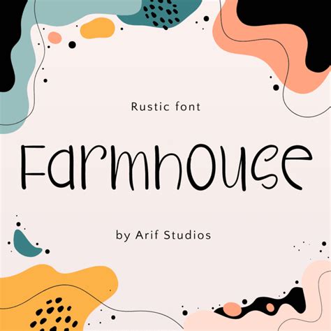 Free Rustic Farmhouse Font