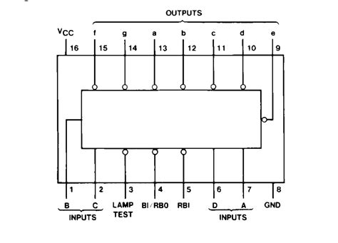 7segmentdisplay - How to connect 7447 decoder to 7-segment display? - Electrical Engineering ...