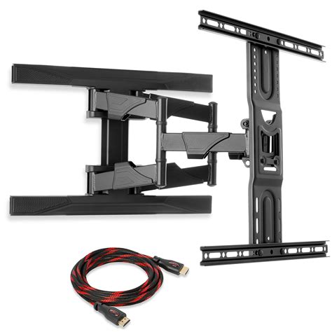 Mount Factory Full Motion TV Wall Mount for Flat Screen TVs 42-70 ...