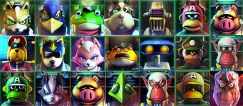 StarFox Zero - a look at every character revealed so far | GoNintendo