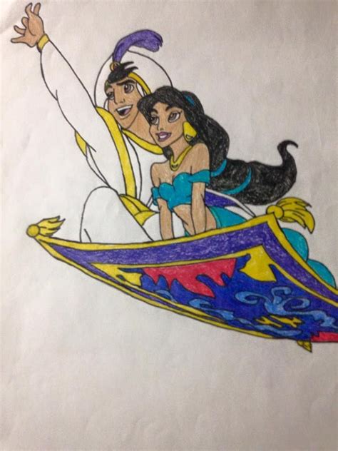 Jasmine and Aladdin on a Magic Carpet ride for a Whole New World Disney Romance, Do You Trust Me ...