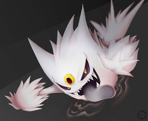 Shiny Mega Gengar by Hattori-Hako on deviantART | Gengar pokemon, Gengar, Pokemon