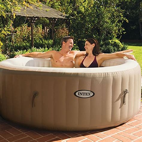 Intex PureSpa 4-Person Inflatable Hot Tub & S1