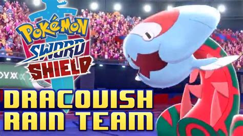 Dracovish Rain Team! Pokemon Sword and Shield Competitive Ranked VGC 2020 Wi-Fi Battle - YouTube