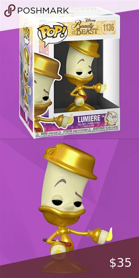 Funko Pop Disney Beauty and the Beast Lumiere #1136 in 2022 | Disney ...