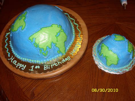 Amy's Edible Creations!: Earth cake & smash cake