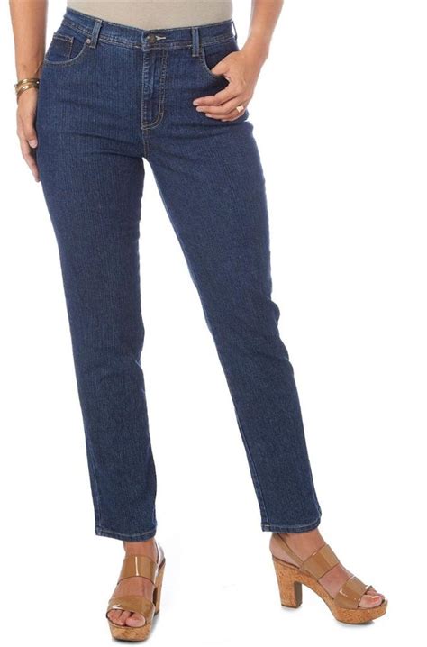 Gloria Vanderbilt Women PLUS Size Amanda Stretch Jeans Tapered Leg 16W 18W AVG | eBay