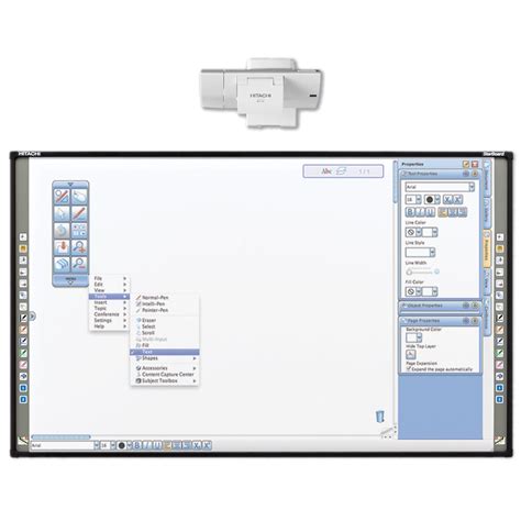 Hitachi FX-89WE1 89" Interactive Whiteboard FX89WE1PAK B&H Photo