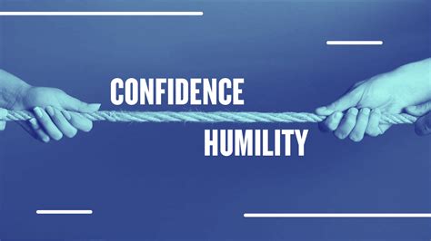 Scale of Confidence vs. Humility