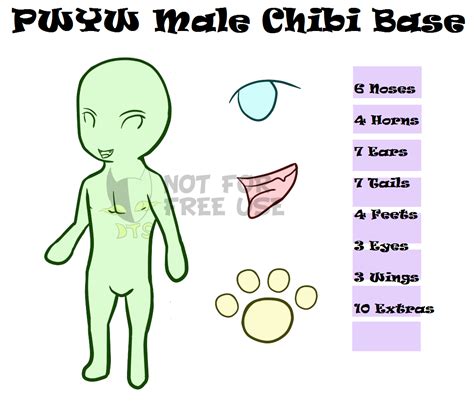 Male Chibi Bases