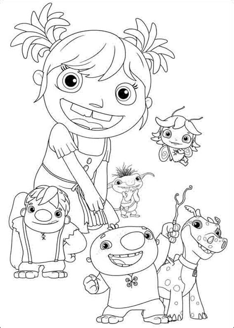 Free Wallykazam Coloring Pages