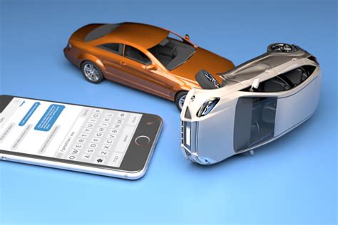 Texting car wreck free image download