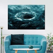 Ocean Whirlpool In Bermuda Triangle Wall Art | Photography