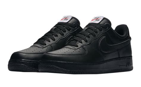 Nike Air Force 1 Low Swoosh Pack Black - KicksOnFire.com