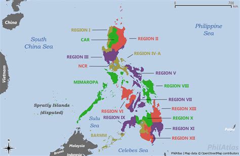 Regions of the Philippines – PhilAtlas