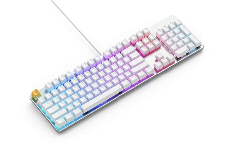 Glorious PC Gaming GMMK Full Size Mechanical Keyboard (White) (USA ...