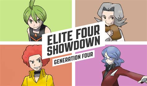 Elite Four Showdown: Sinnoh | PokéJungle