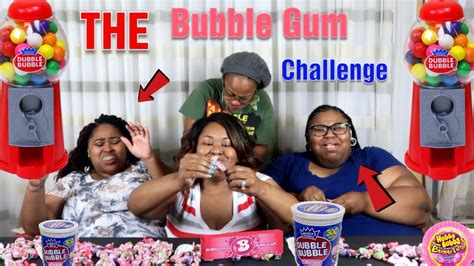 THE BUBBLE GUM CHALLENGE! - YouTube