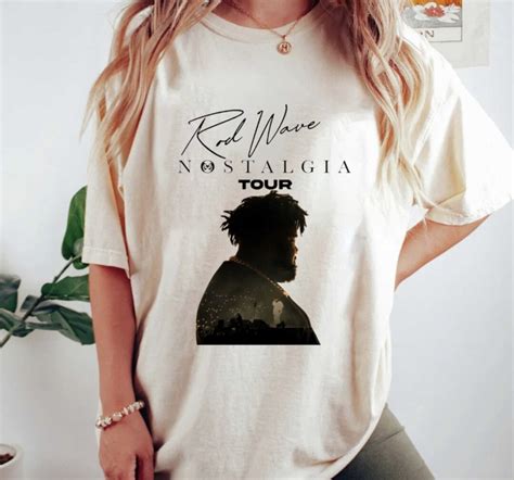 Rod Wave Nostalgia Tour T-shirt Rod Wave Shirt Rod Wave - Etsy