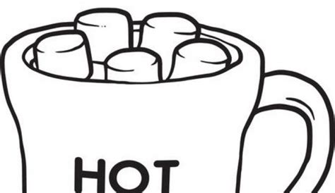 Hot Chocolate Clipart Black And White | Free download on ClipArtMag