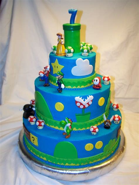 Cakes by Kristen H.: Super Mario Bros. Cake