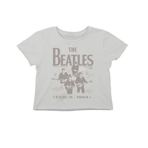 First US Appearance Crop Top – The Beatles Official Store