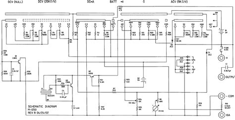 Schematic Diagrams: Metrawatt Unigor 4S Analog Multimeter and Cast ...