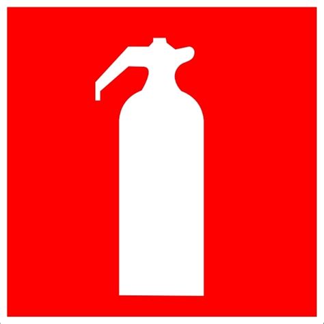 Fire Extinguisher Sign clip art Free vector in Open office drawing svg ( .svg ) vector ...