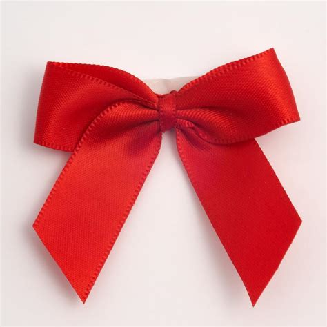 Red Satin Bows 12 Pack by Favour Lane