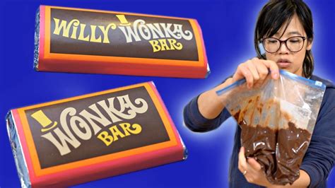 How to Make a WONKA Bar -- 50-year old Willy Wonka Chocolate Making Kit - YouTube