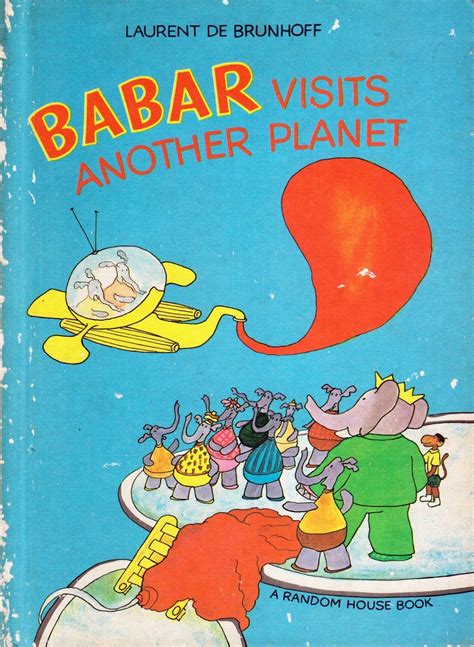 Vintage Kids' Books My Kid Loves: Babar Visits Another Planet | Another a