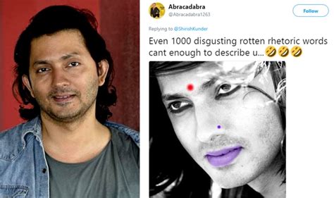 Shirish Kunder Shuts Down Twitter Troll Who Photoshopped His Image Into a Woman | India.com