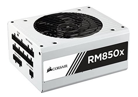 Corsair RM850x White 850 W 80+ Gold Certified Fully Modular ATX Power ...