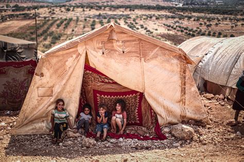 Idlib refugees get ready to welcome winter in long-lasting shelters ...