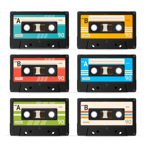 Royalty Free Cassette Tape Clip Art, Vector Images & Illustrations - iStock