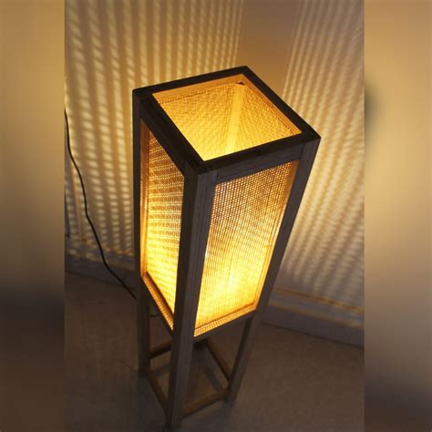 Bamboo Floor Lamp
