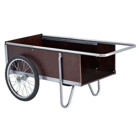 Sandusky 53 in. W 6.5 cu. ft. Yard/Garden Cart-GC5332 - The Home Depot