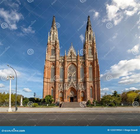 La Plata Cathedral - La Plata, Buenos Aires Province, Argentina Stock ...